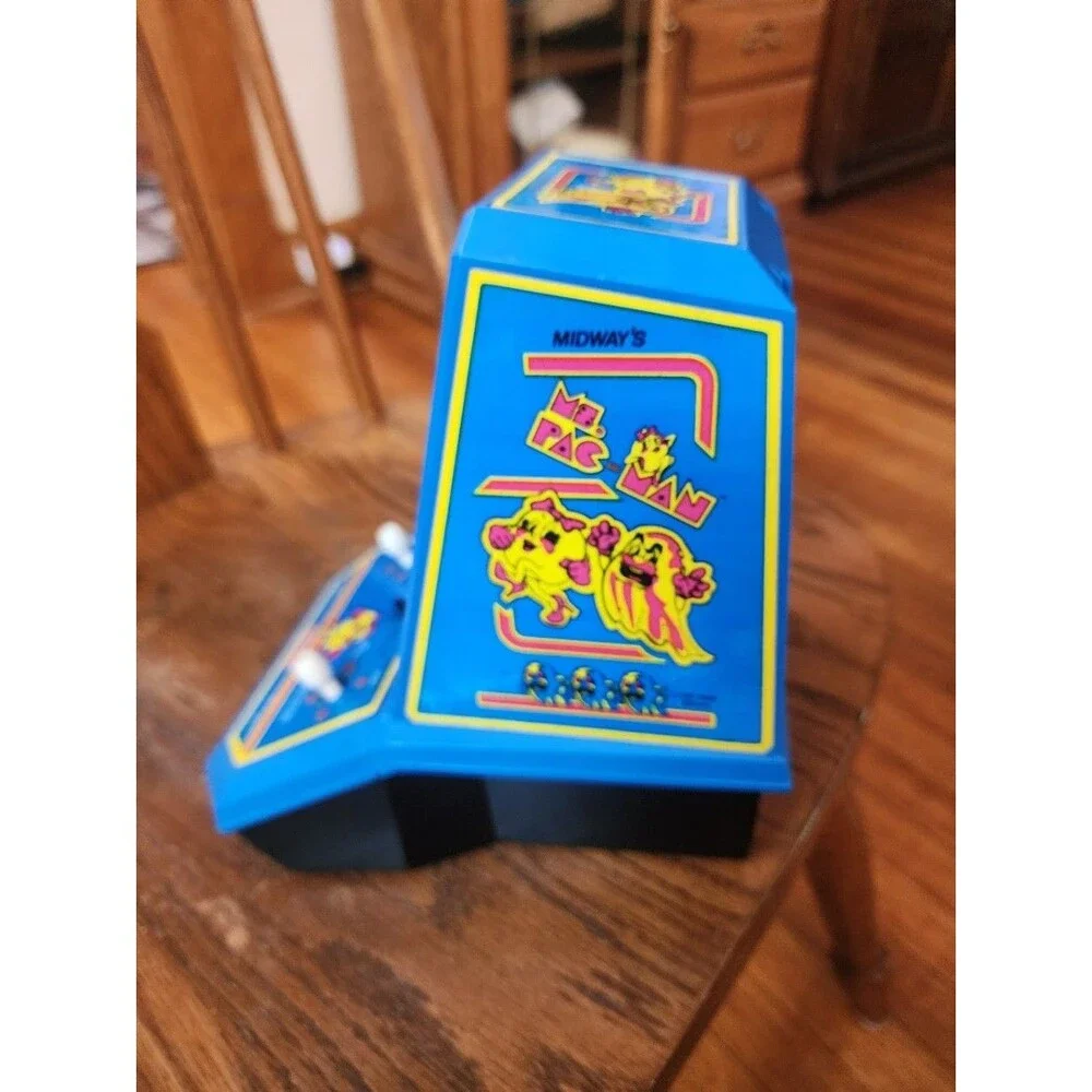 1983 Vintage Ms. Pac-Man Coleco Tabletop Electronic Arcade Game Tested Working